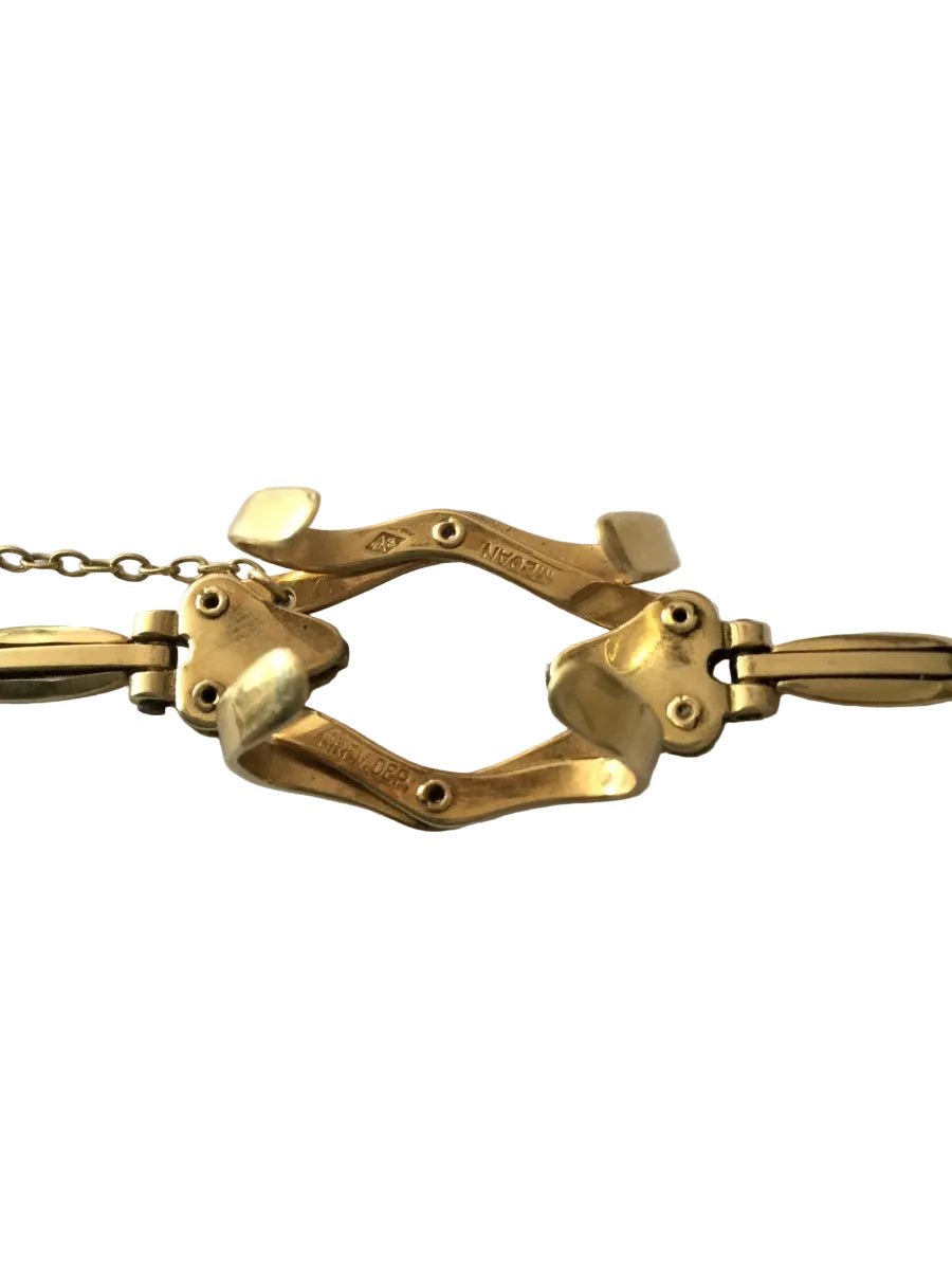 Bracelet Maille en or jaune et vermeil - Castafiore