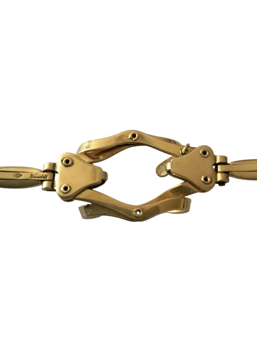 Bracelet Maille en or jaune et vermeil - Castafiore