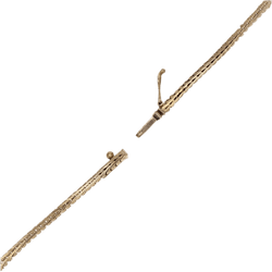 Bracelet Maille en or jaune, or blanc et or rose - Castafiore