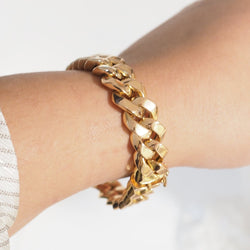 Bracelet Maille en or rose - Castafiore