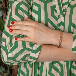 Bracelet Maille en or rose - Castafiore