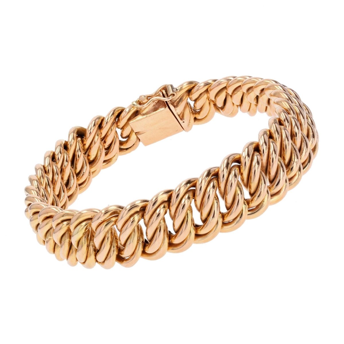 Bracelet Maille en or rose - Castafiore