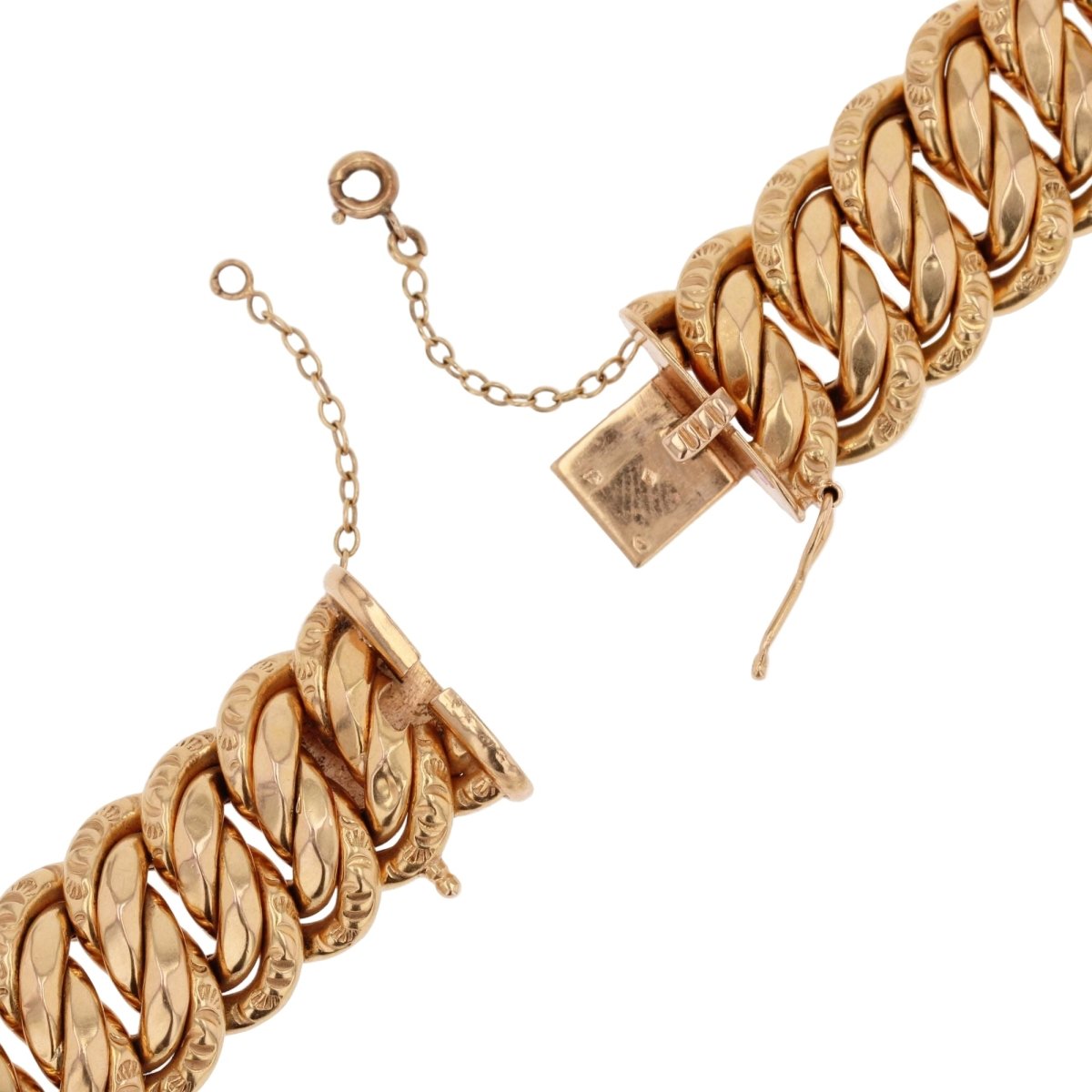 Bracelet Maille en or rose - Castafiore