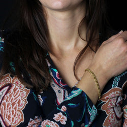 Bracelet Maille en or rose - Castafiore