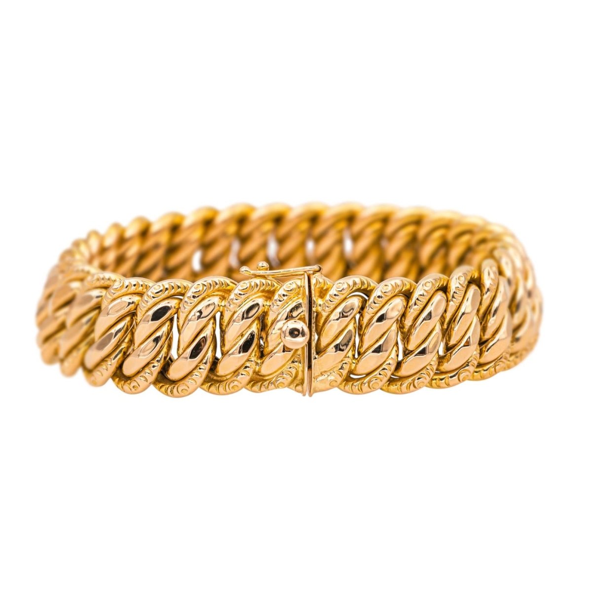 Bracelet Maille en or rose - Castafiore