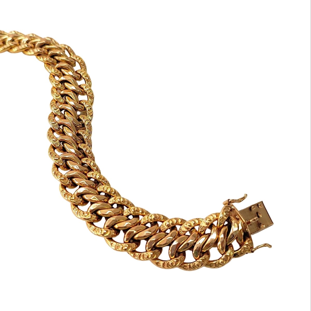 Bracelet Maille en or rose - Castafiore