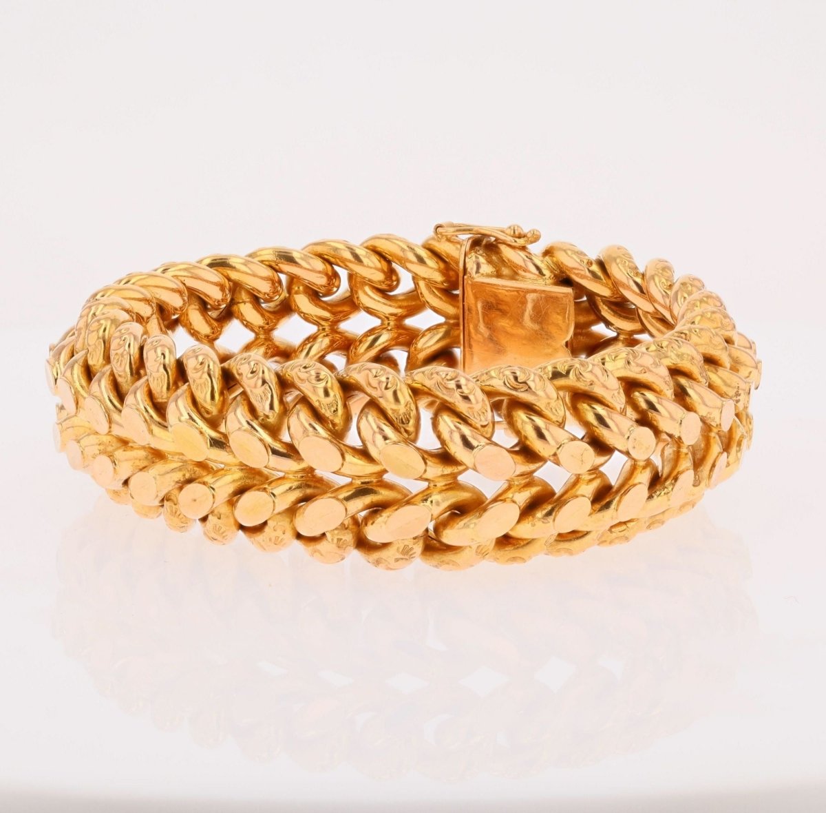 Bracelet Maille en or rose - Castafiore