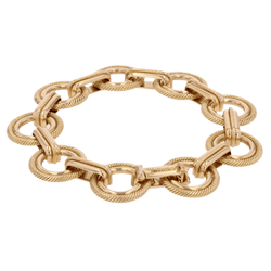 Bracelet Maille en or rose - Castafiore