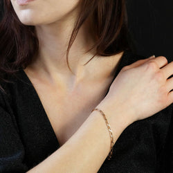 Bracelet Maille en or rose - Castafiore