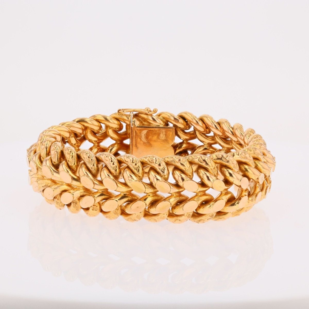 Bracelet Maille en or rose - Castafiore