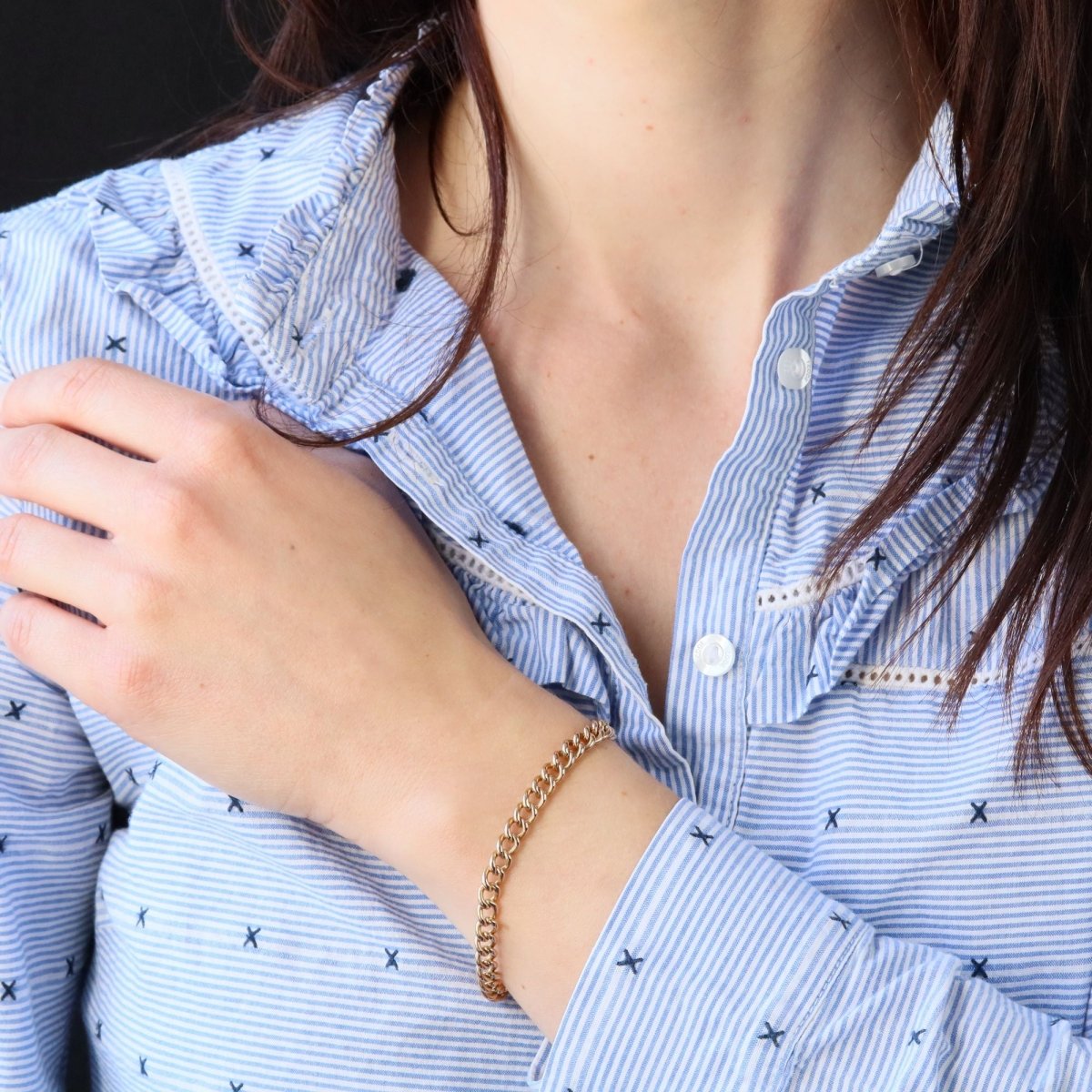 Bracelet Maille en or rose - Castafiore