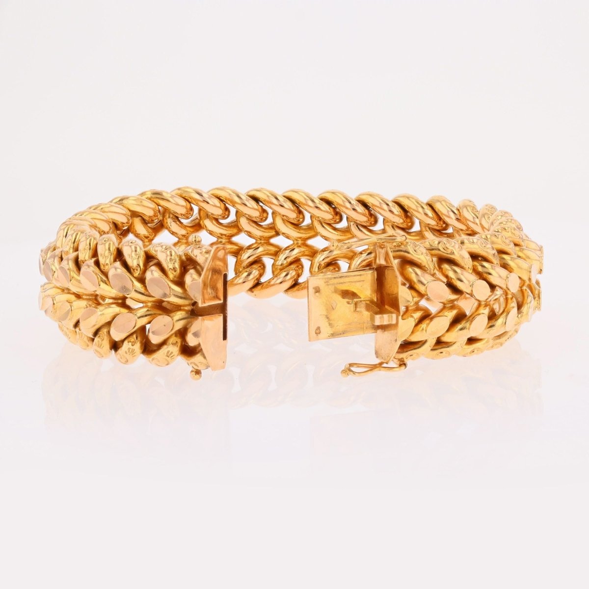 Bracelet Maille en or rose - Castafiore