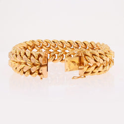 Bracelet Maille en or rose - Castafiore