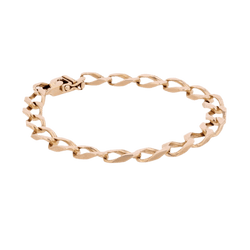 Bracelet Maille en or rose - Castafiore