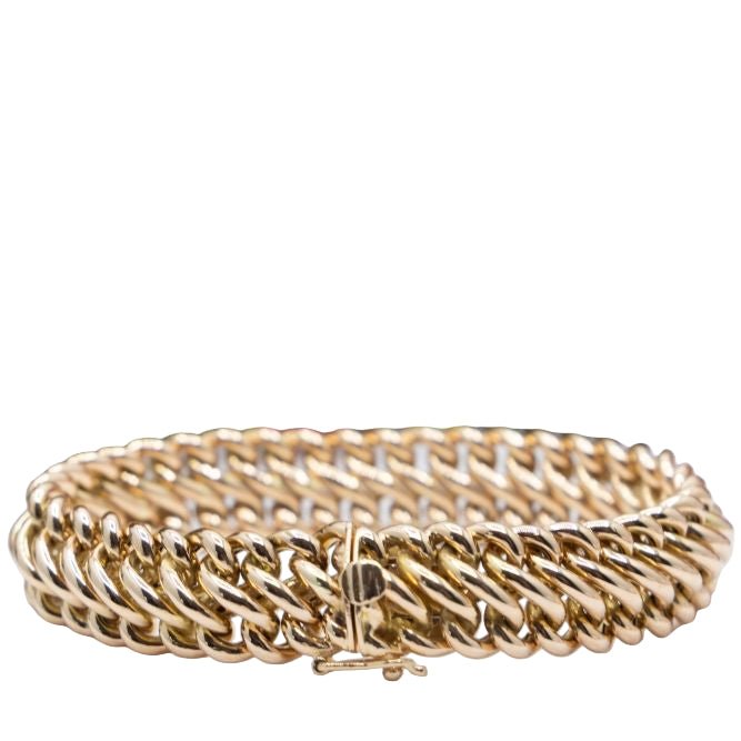 Bracelet Maille en or rose - Castafiore