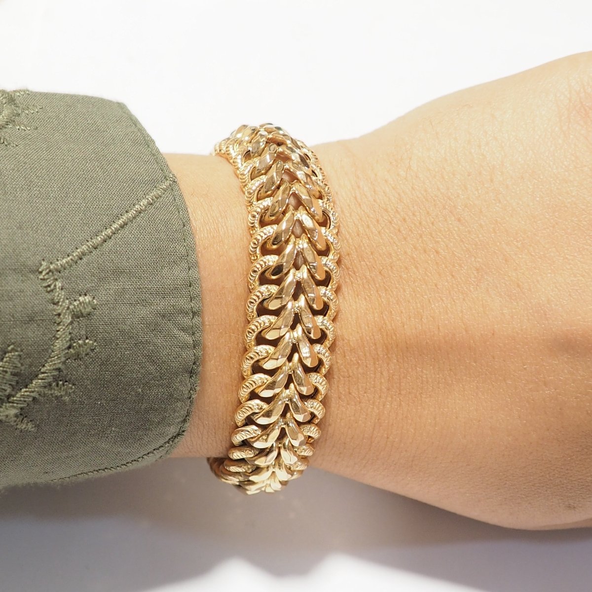 Bracelet Maille en or rose - Castafiore