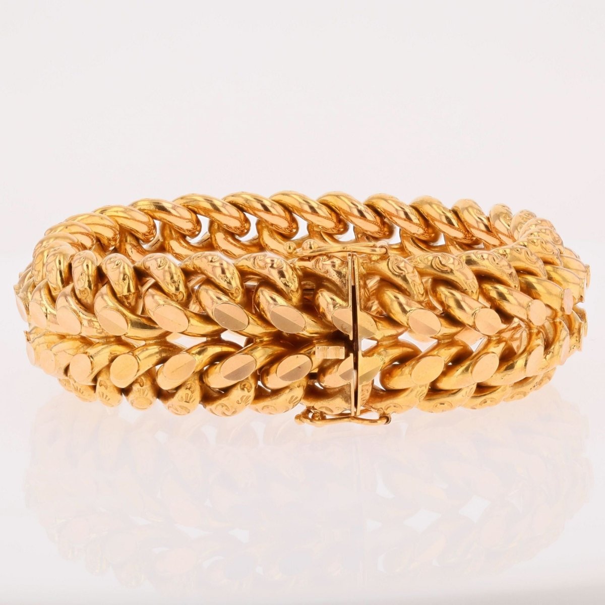 Bracelet Maille en or rose - Castafiore