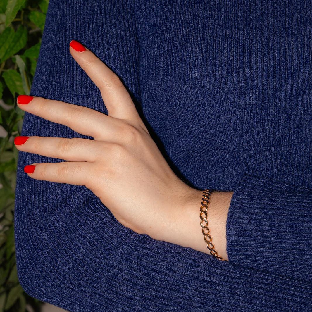 Bracelet Maille en or rose - Castafiore