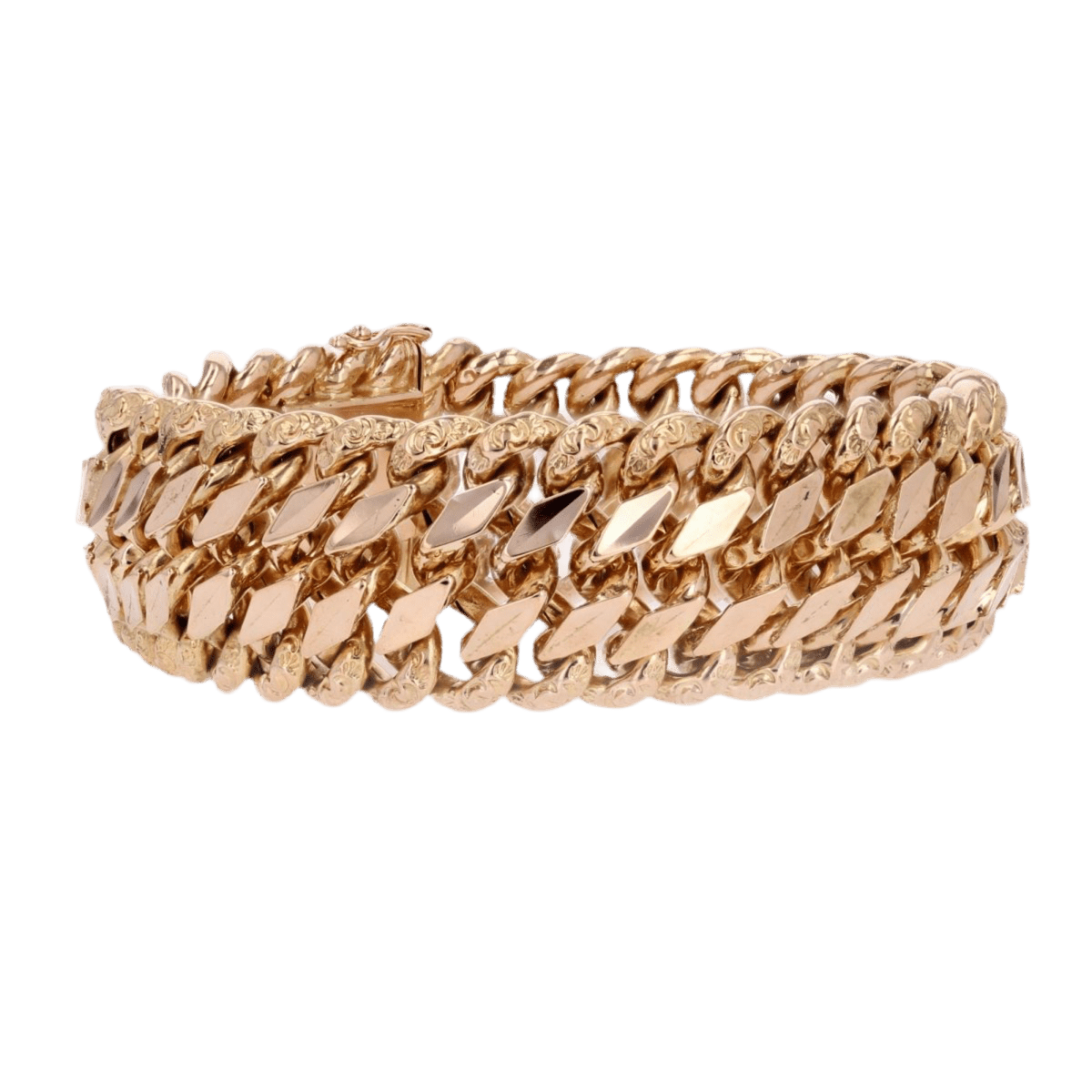 Bracelet Maille en or rose - Castafiore