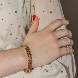 Bracelet Maille en or rose - Castafiore