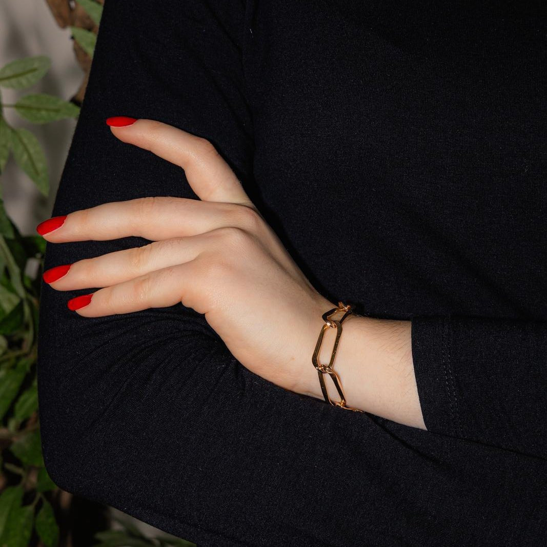 Bracelet Maille en or rose - Castafiore