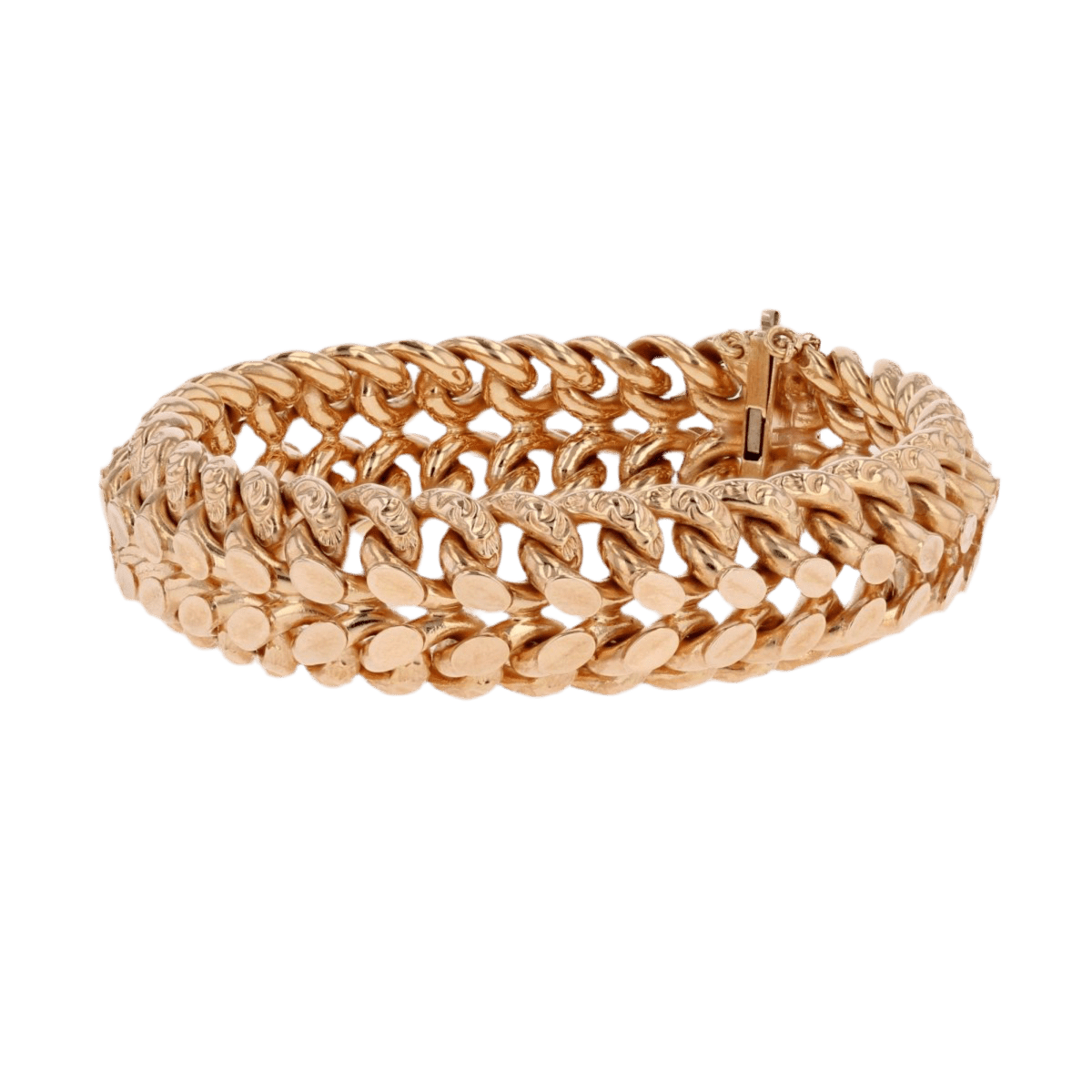 Bracelet Maille en or rose - Castafiore