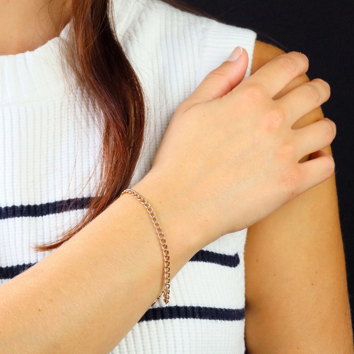 Bracelet Maille en or rose - Castafiore