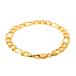 Bracelet maille Figaro Or jaune - Castafiore
