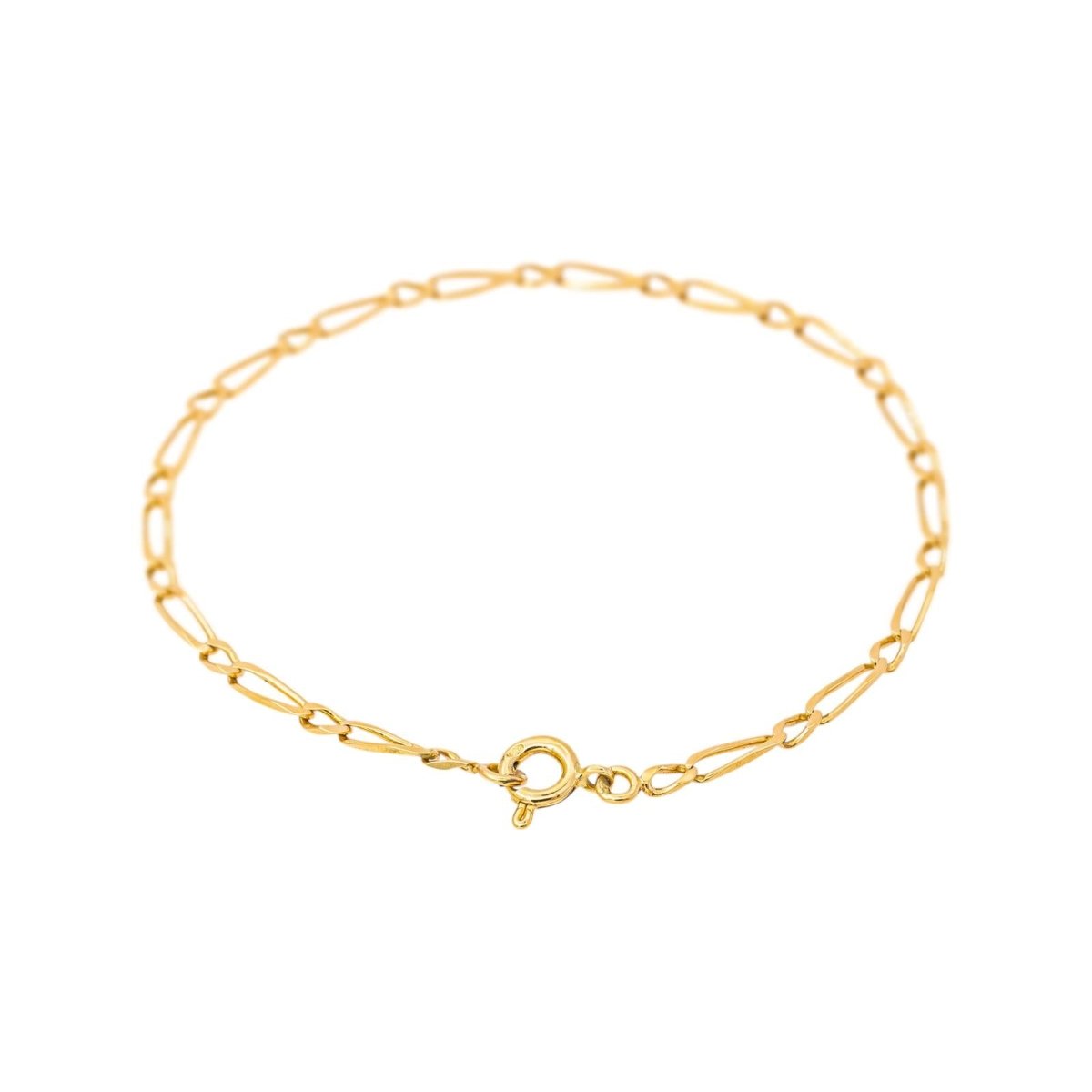 Bracelet Maille figaro Or jaune - Castafiore