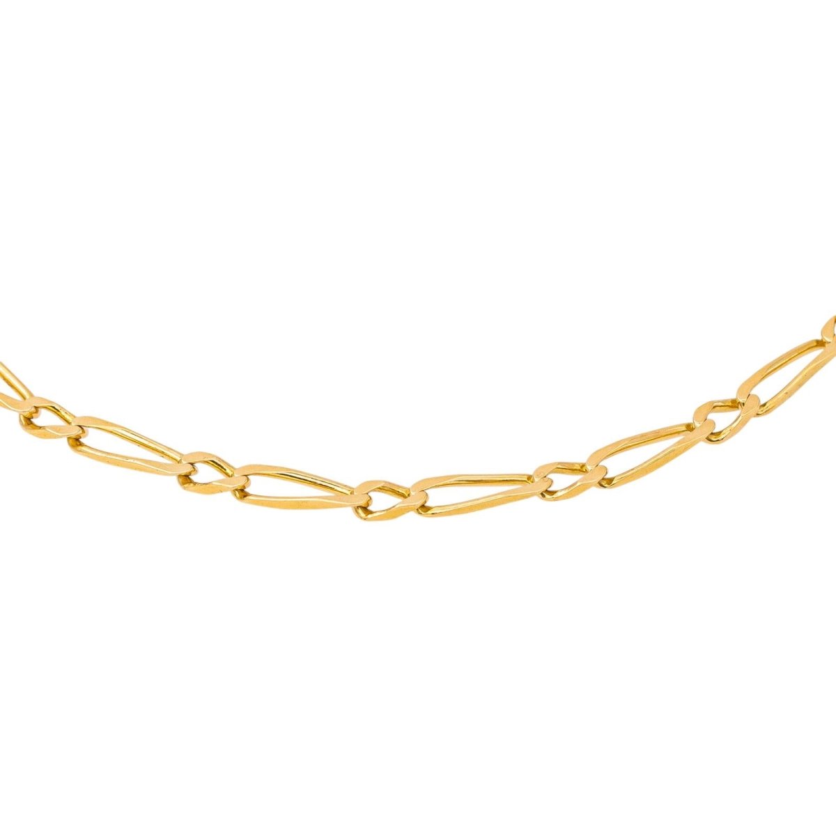 Bracelet Maille figaro Or jaune - Castafiore