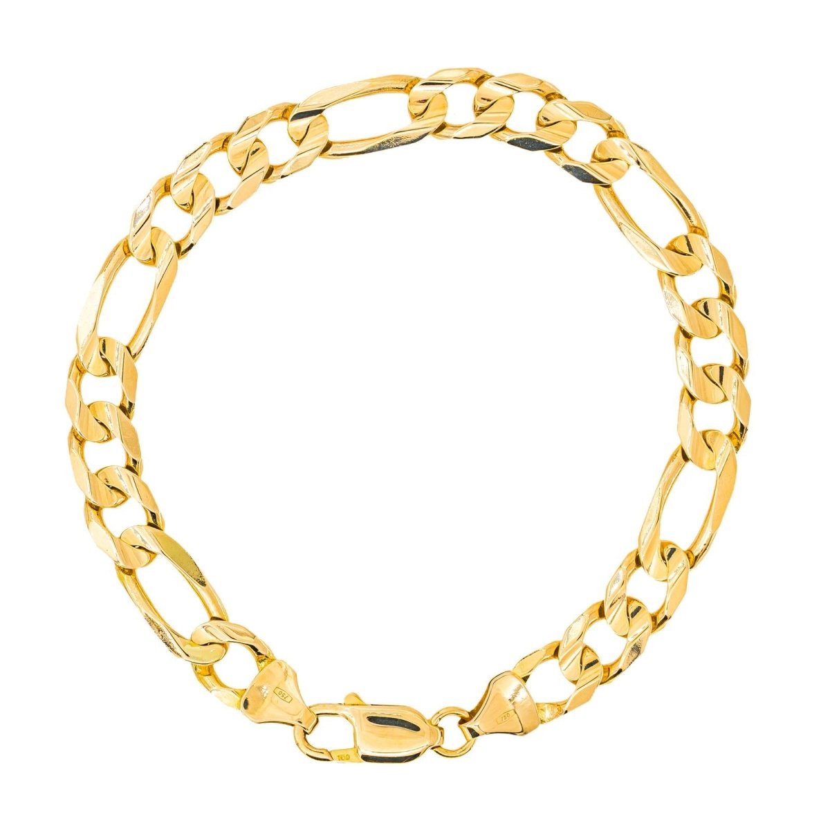 Bracelet maille Figaro Or jaune - Castafiore