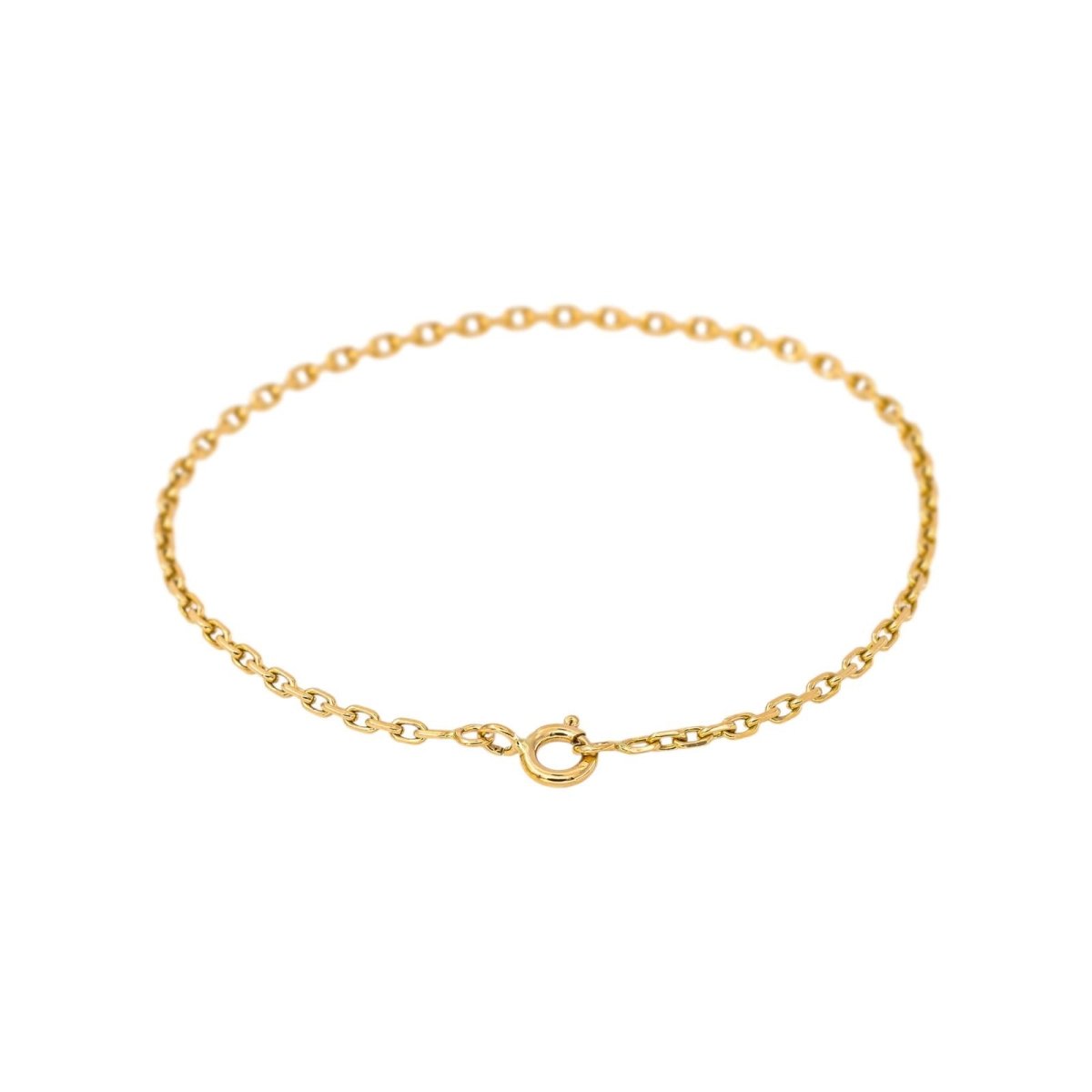 Bracelet Maille Forçat Or jaune - Castafiore
