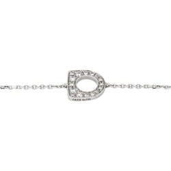 Bracelet Maille FRED "Success" en or blanc et diamants - Castafiore
