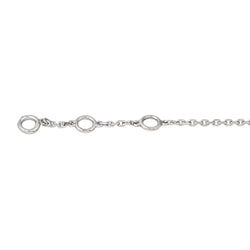Bracelet Maille FRED "Success" en or blanc et diamants - Castafiore