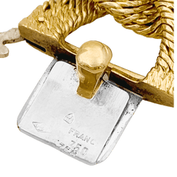 Bracelet Maille GEORGES L'ENFANT en or jaune - Castafiore