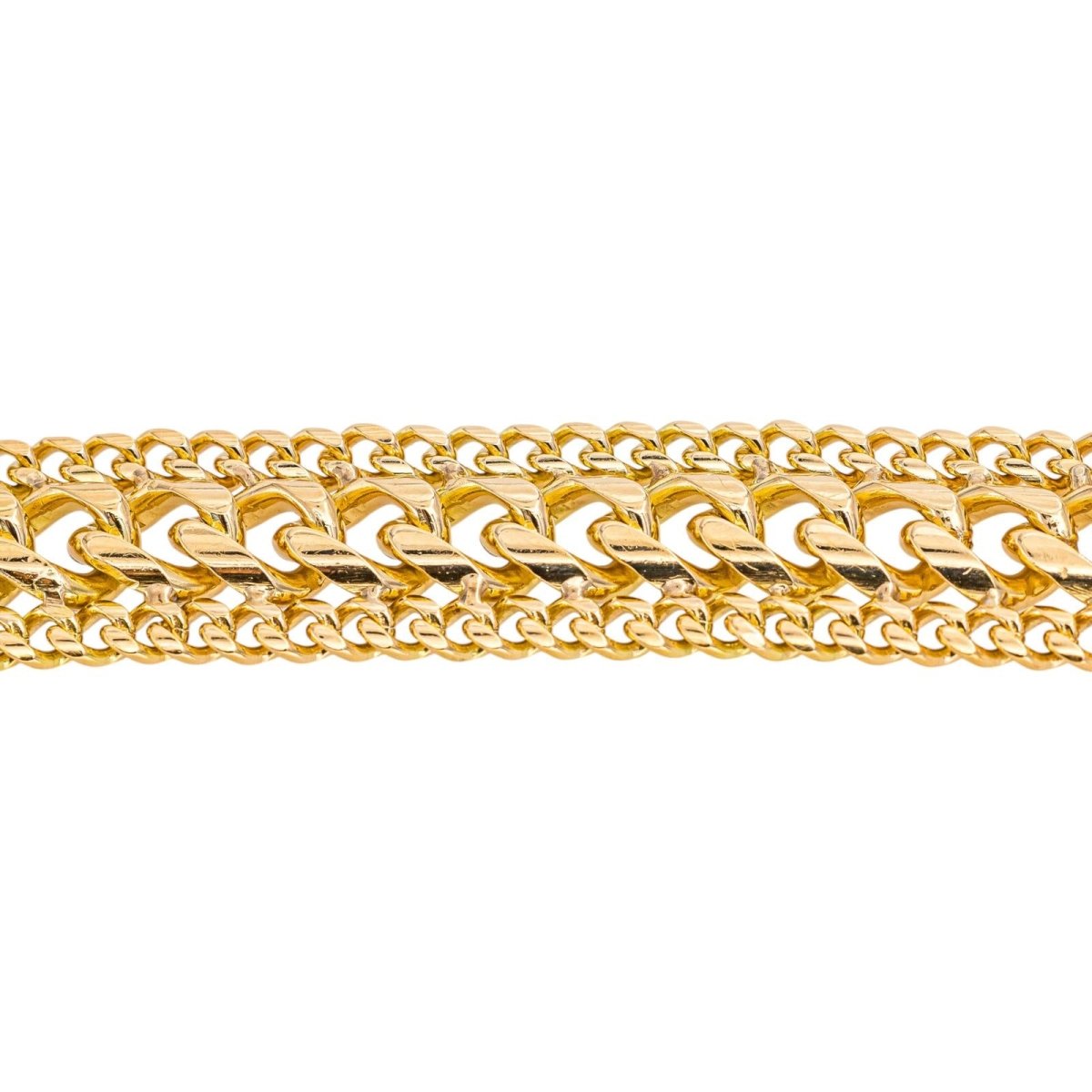 Bracelet Maille gourmette Or jaune - Castafiore