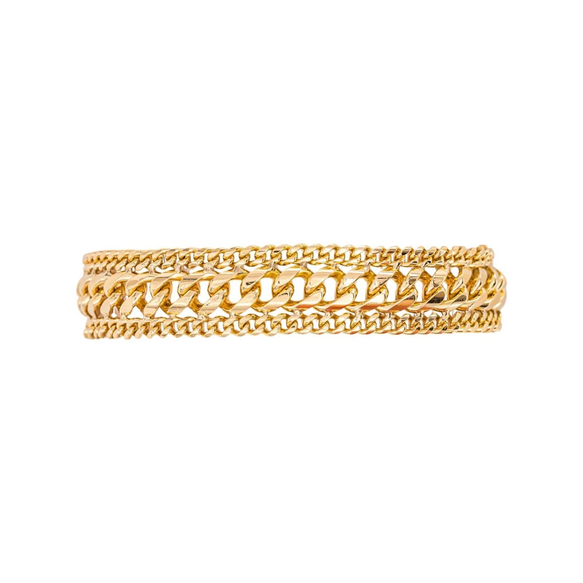 Bracelet Maille gourmette Or jaune - Castafiore