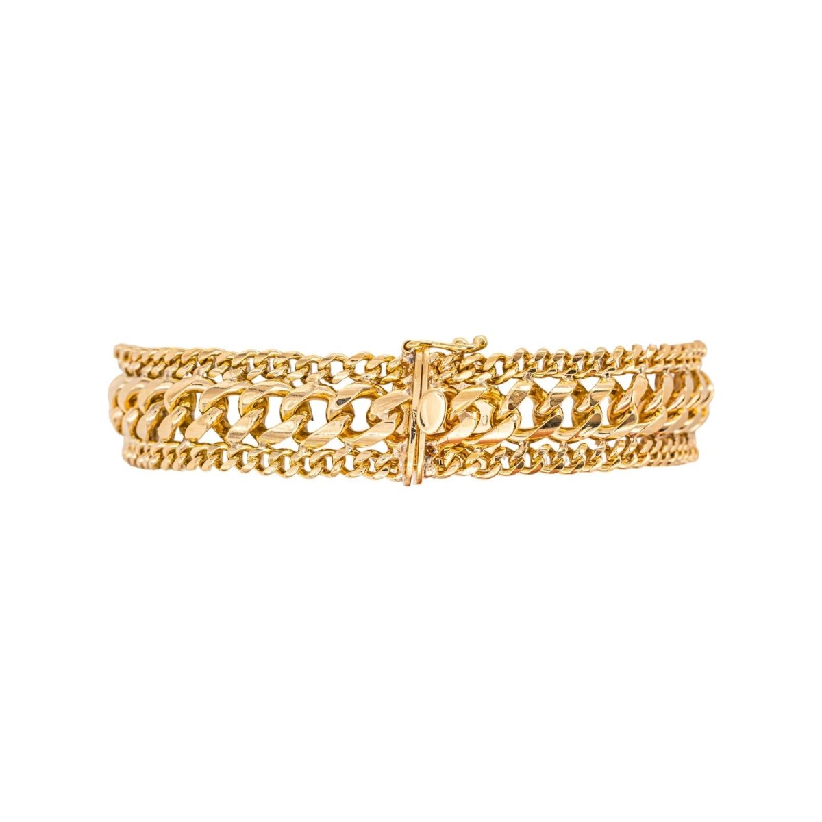 Bracelet Maille gourmette Or jaune - Castafiore
