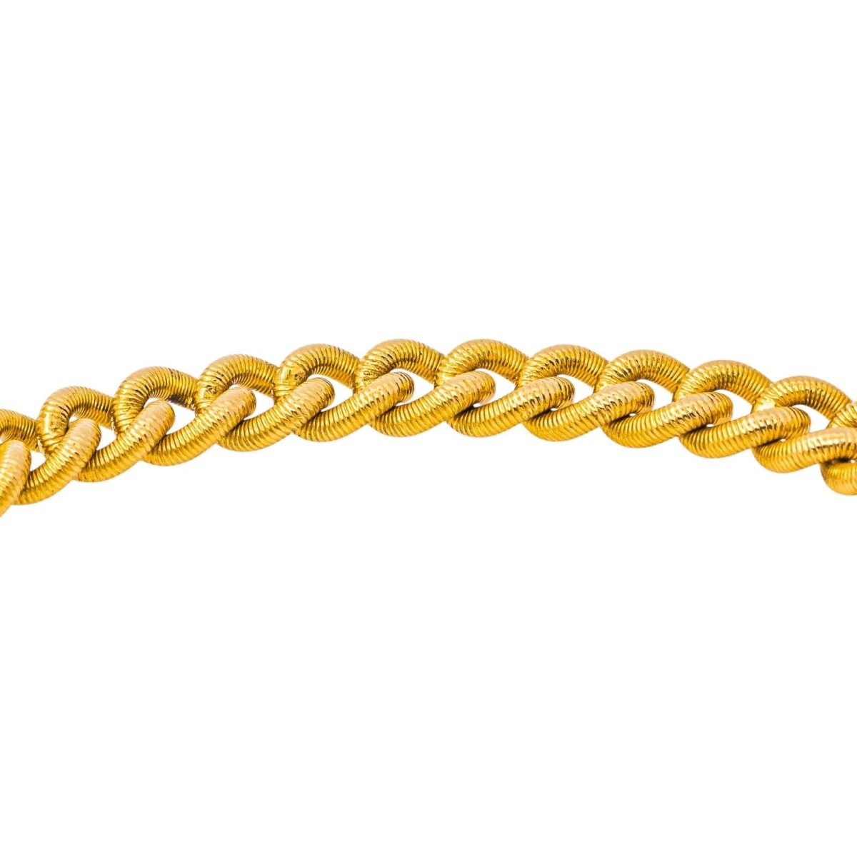 Bracelet Maille gourmette Or jaune - Castafiore