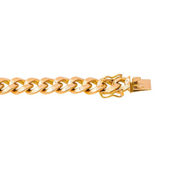 Bracelet Maille Gourmette Or rose - Castafiore