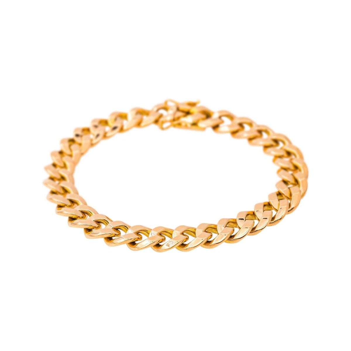 Bracelet Maille Gourmette Or rose - Castafiore