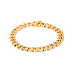 Bracelet Maille Gourmette Or rose - Castafiore