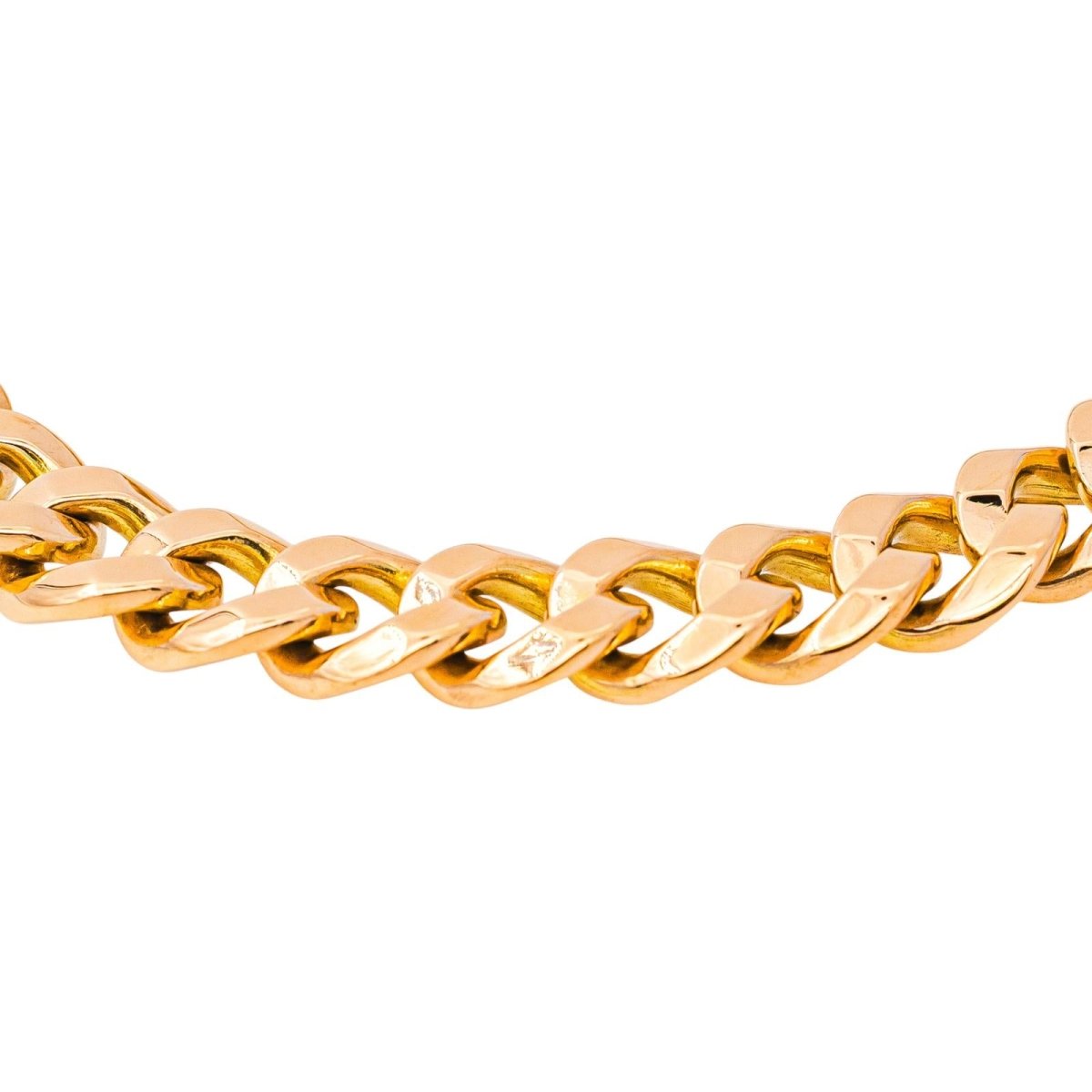 Bracelet Maille Gourmette Or rose - Castafiore