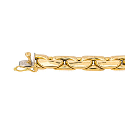 Bracelet Maille haricot Or jaune - Castafiore
