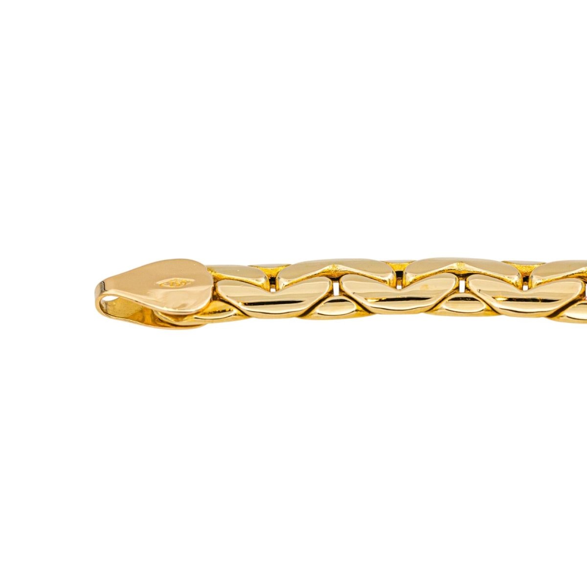 Bracelet Maille haricot Or jaune - Castafiore