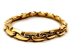 Bracelet Maille haricot Or jaune - Castafiore
