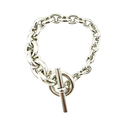 Bracelet Maille HERMÈS "Crescendo" en argent - Castafiore
