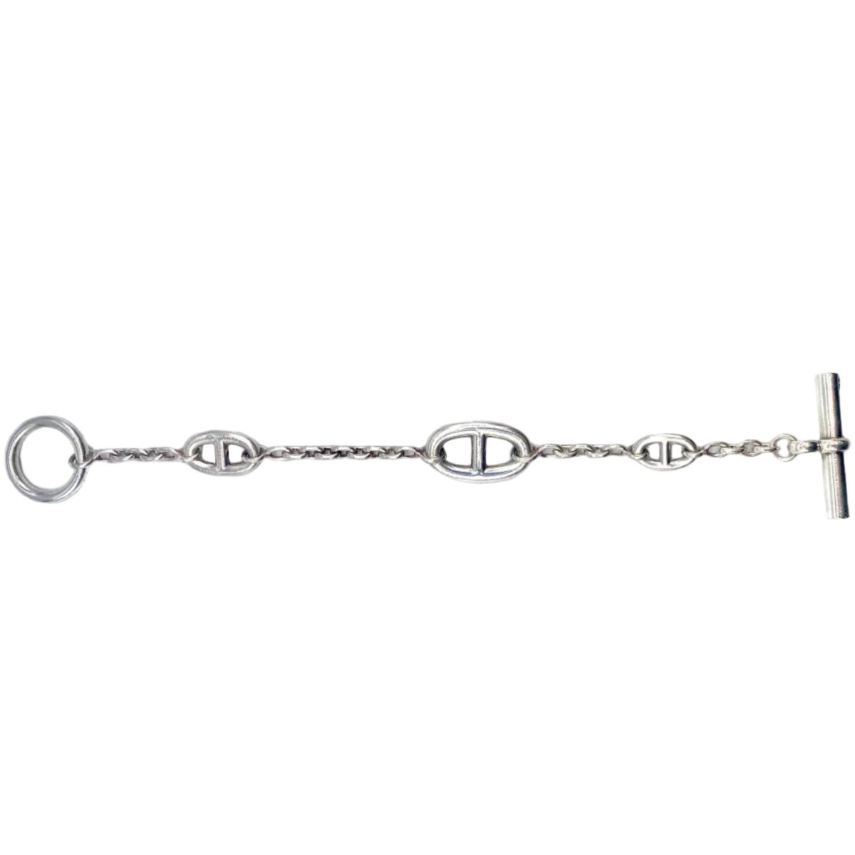 Bracelet Maille HERMÈS "Farandole" en argent - Castafiore
