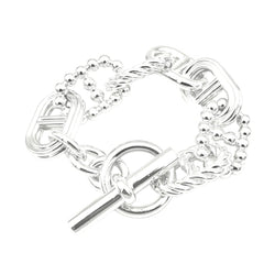 Bracelet Maille HERMÈS "Parade" en argent - Castafiore