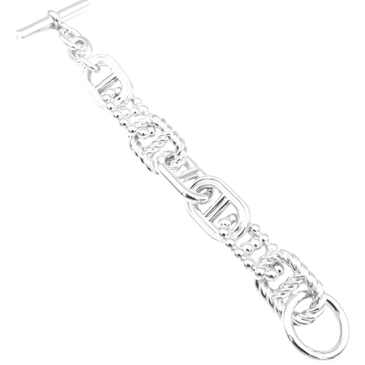 Bracelet Maille HERMÈS "Parade" en argent - Castafiore